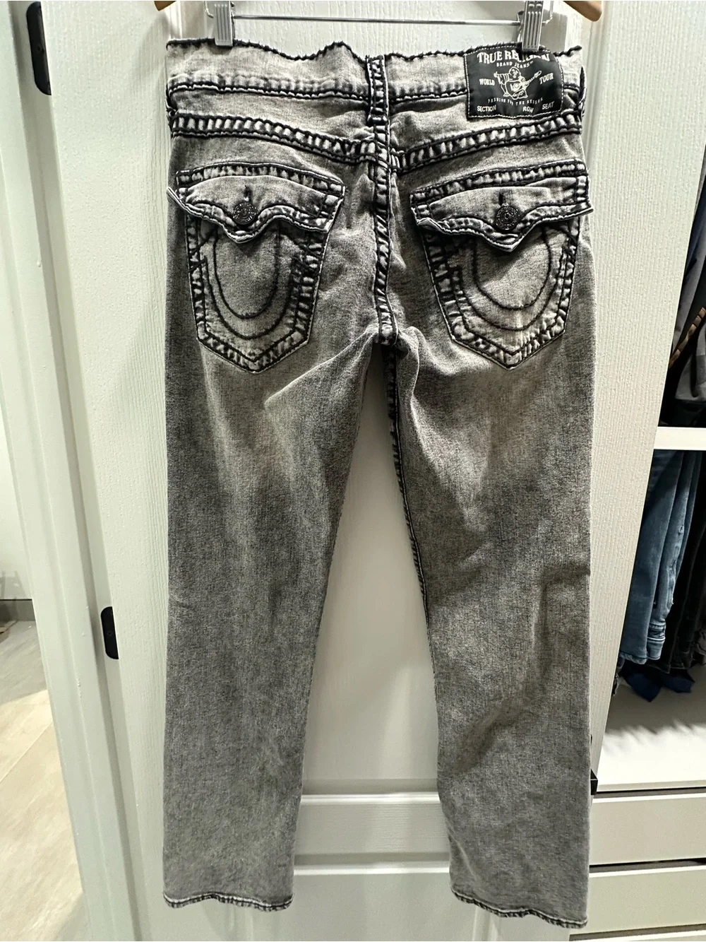 True Religion straight leg